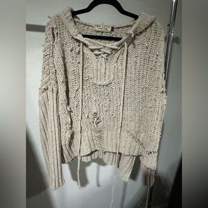 Cream Knit Sweater
